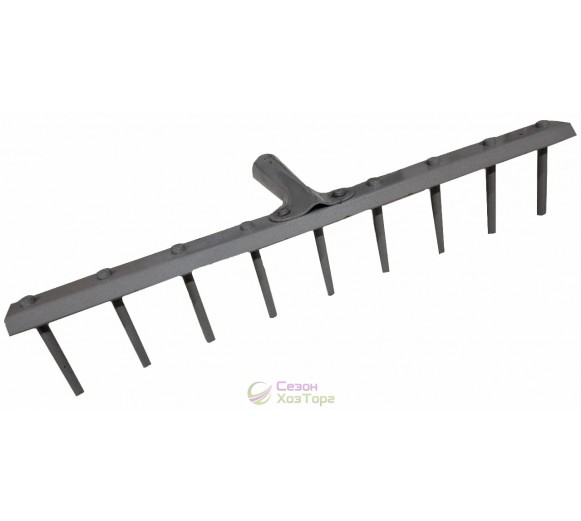 Граблі металеві штирьові, 9 зубців